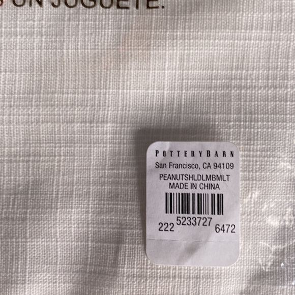 Pottery Barn Snoopy & Woodstock Holiday Gifting Peanuts Lumbar Pillow Cover 🎁 - Picture 16 of 16